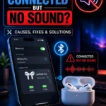 AirPods connected but no sound troubleshooting guide