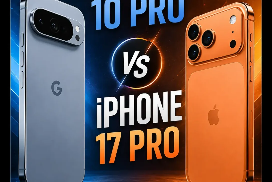 Pixel 10 Pro vs iPhone 17 Pro comparison
