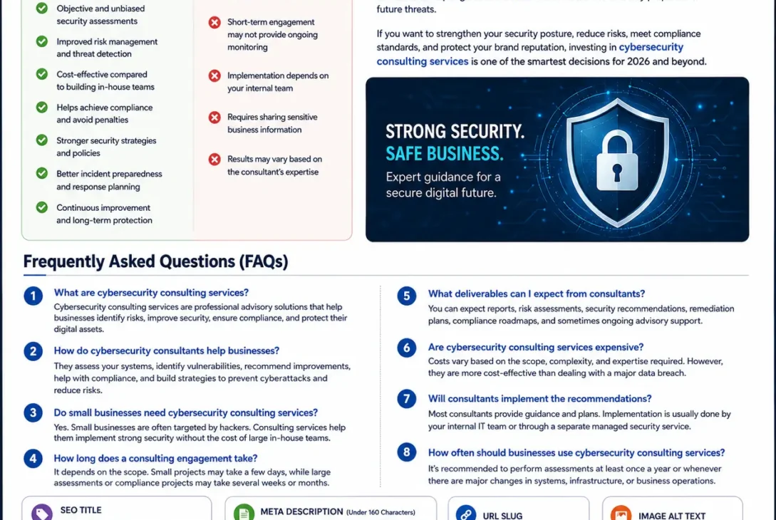cybersecurity consulting services