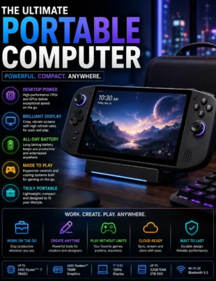 portable computer laptop for work and everyday use