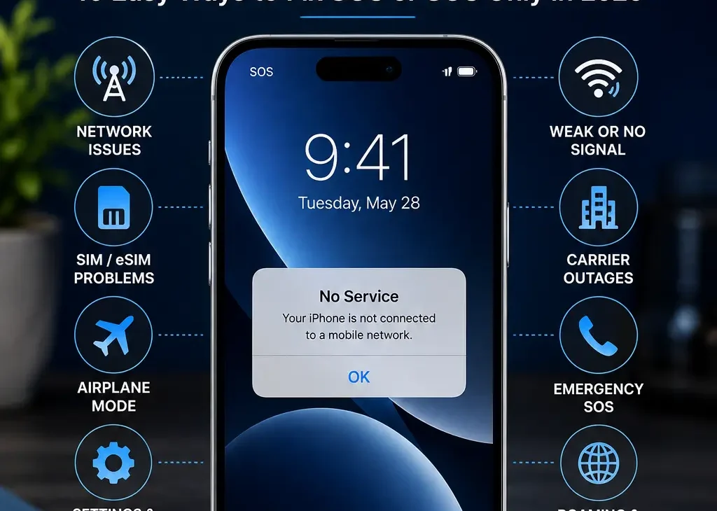 SOS on iPhone