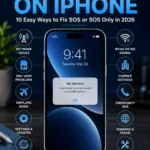 SOS on iPhone