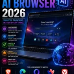 Best AI browser 2026 comparison showing leading AI-powered browsers