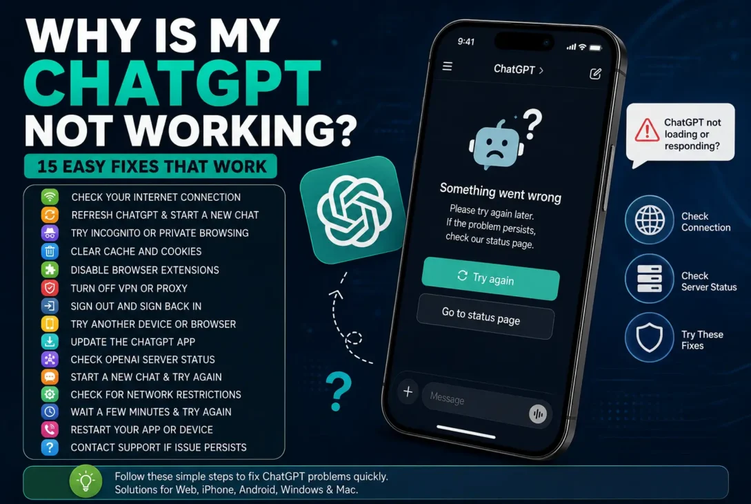 Why Is My ChatGPT Not Working