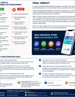 custom mobile app development