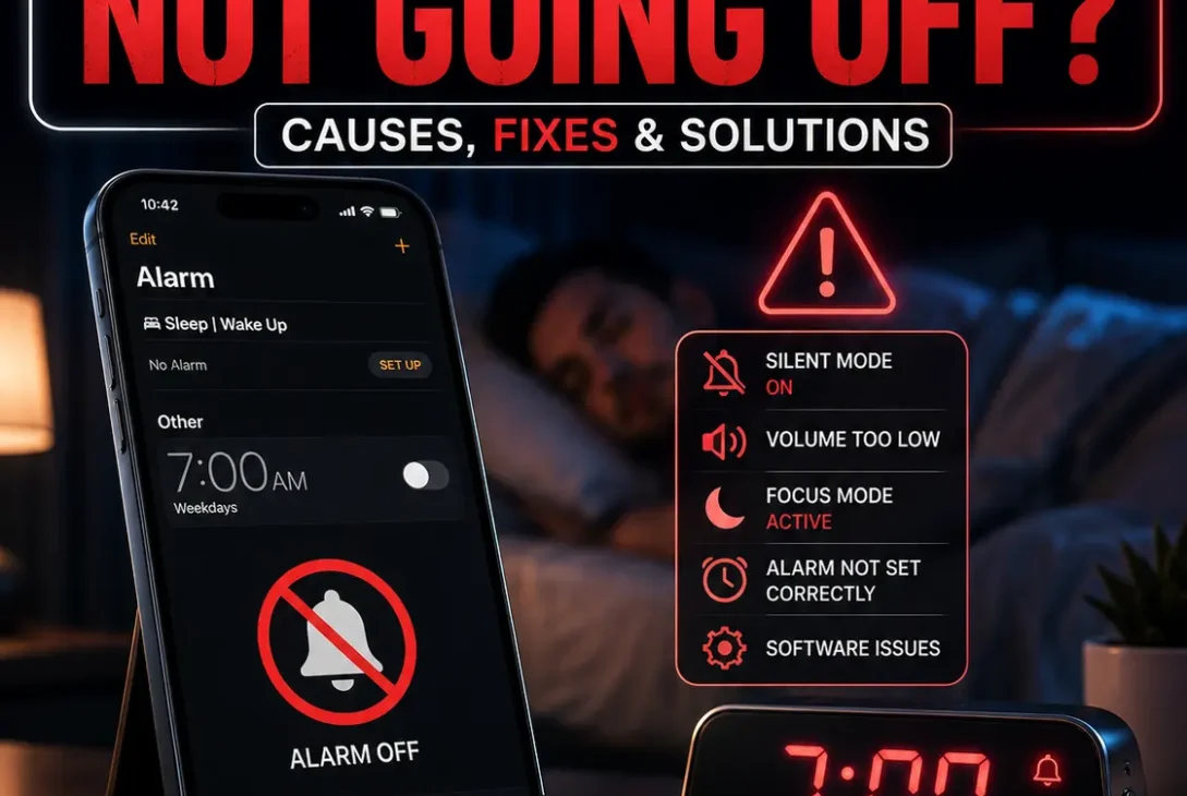 iPhone alarm not going off troubleshooting guide