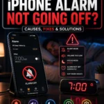 iPhone alarm not going off troubleshooting guide
