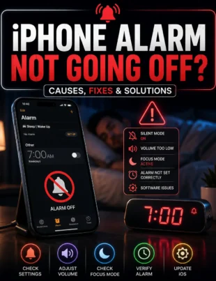 iPhone alarm not going off troubleshooting guide