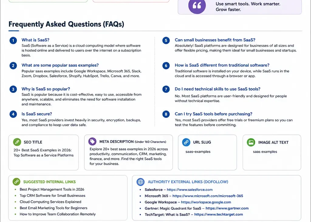 saas examples