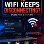 WiFi keeps disconnecting on a laptop connected to a wireless router