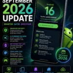 Android September 2026 update new features