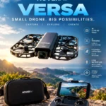 HOVERAir Versa flying camera with handheld gimbal and Flight Kit