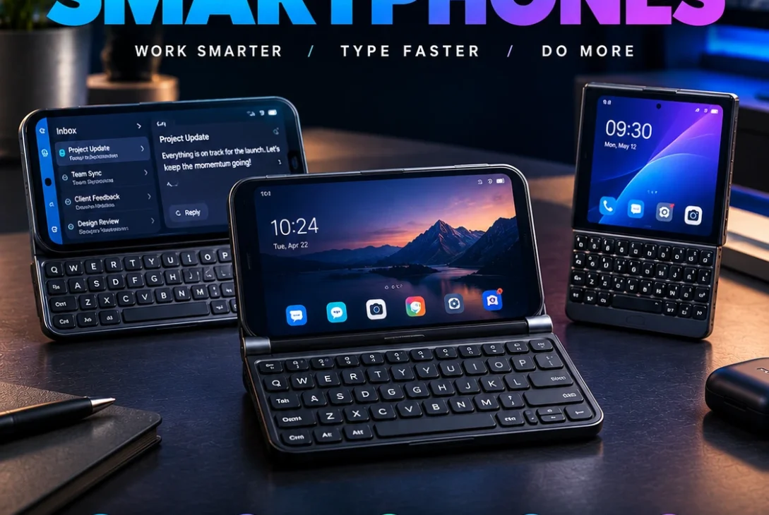 keyboard smartphones with physical QWERTY keyboards