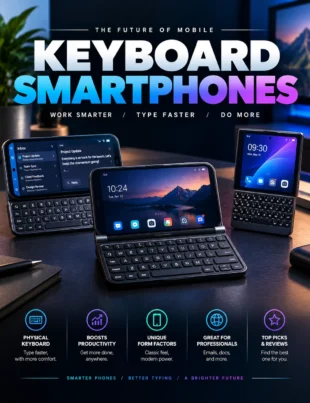 keyboard smartphones with physical QWERTY keyboards