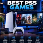 Best PS5 games showing popular PlayStation 5 games and upcoming releases