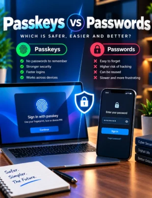 Passkeys vs passwords security comparison in 2026