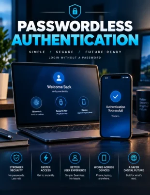 passwordless authentication using passkeys