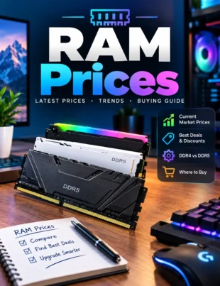 RAM prices in 2026 for DDR4 and DDR5 memory