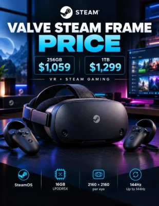 Valve Steam Frame price and specifications guide