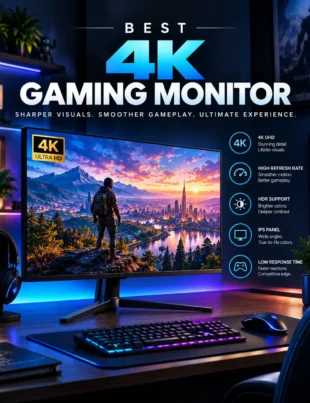 best 4k gaming monitor for PC and console gaming