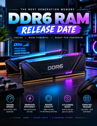 DDR6 RAM release date and next generation memory