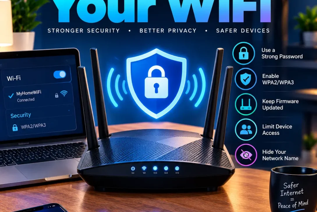 How to secure your WiFi network at home