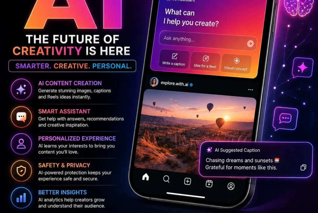 Instagram AI features and AI tools in 2026