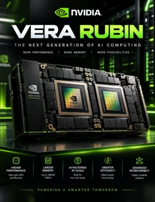 NVIDIA Vera Rubin AI platform with Rubin GPUs and Vera CPUs