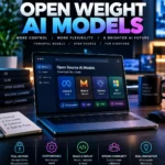Open weight AI models including Llama, DeepSeek, Gemma and Mistral