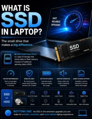 What is SSD in laptop and how SSD storage works