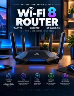 WiFi 8 router with next-generation 802.11bn wireless technology