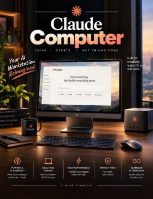 Claude computer AI agent interacting with a desktop interface