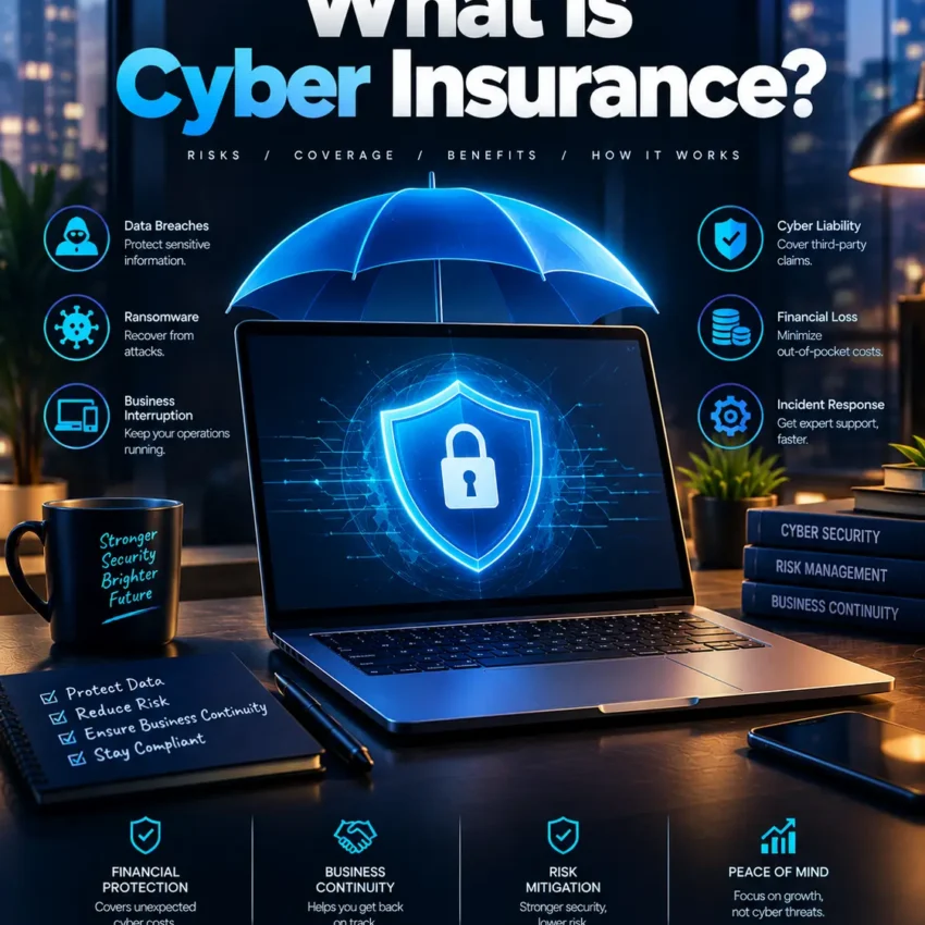What is cyber insurance and how cyber coverage protects businesses from digital risks