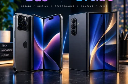 iPhone Duo vs Galaxy Z Fold 8 foldable phone comparison