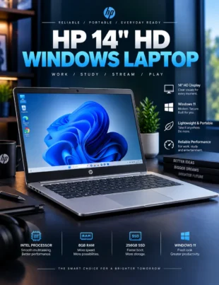 HP 14 HD Windows Laptop 2026