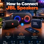 how to connect JBL speakers to a phone using Bluetooth