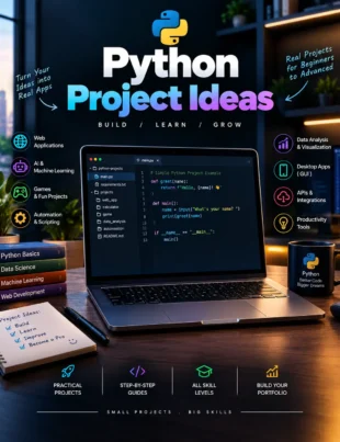 Python project ideas for beginners and advanced developers