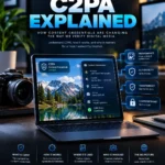 C2PA explained guide showing Content Credentials and digital content provenance