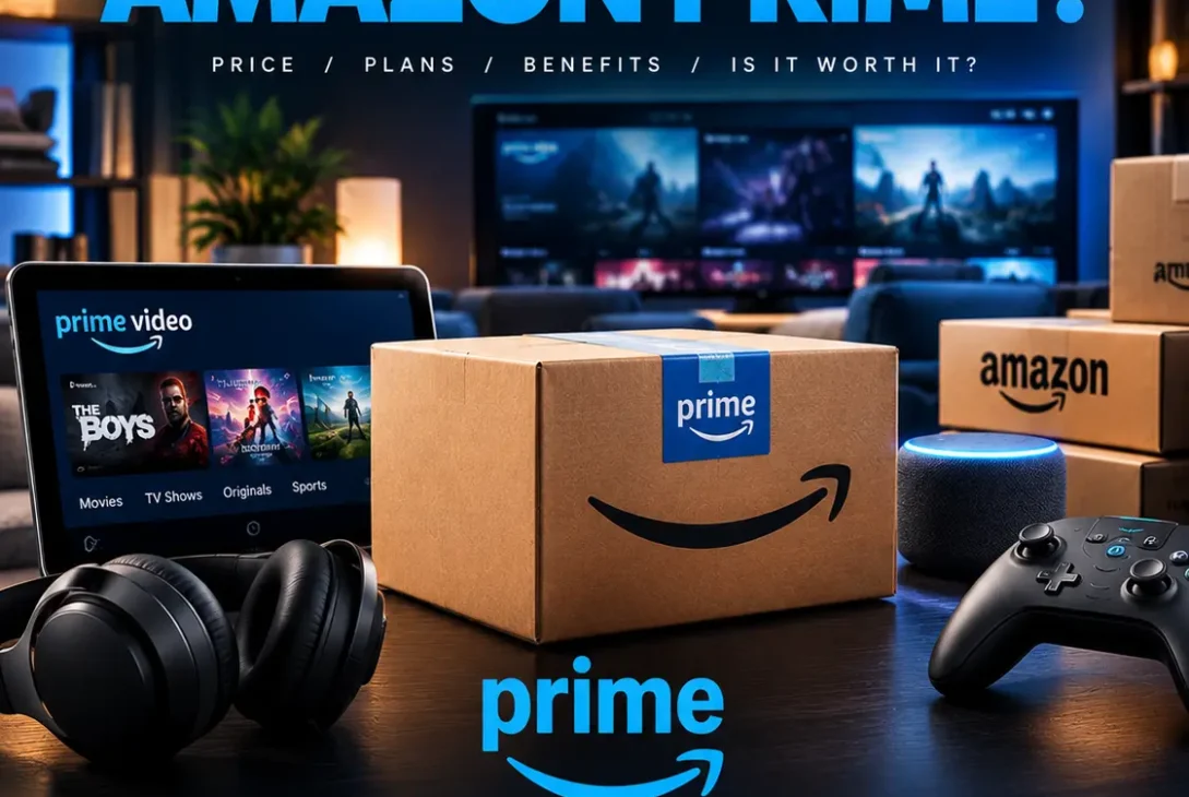 how much is Amazon Prime in 2026 showing Amazon Prime membership pricing and benefits