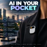 Humane AI Pin wearable AI computer with Laser Ink Display