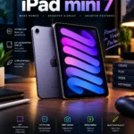 iPad mini 7 compact Apple tablet with A17 Pro chip and Liquid Retina display