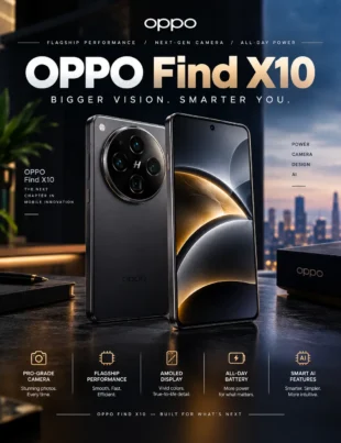 OPPO Find X10 flagship smartphone with camera and display features